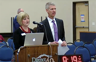  Amy and Paul present to the BOE